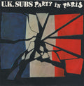 UK Subs : Party In Paris (7", Single, Ora)