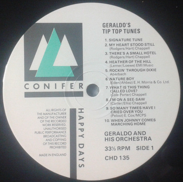 Geraldo (7) : Tip-Top Tunes (LP, Comp)