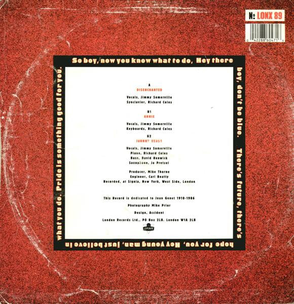 The Communards : Disenchanted (12", Single)