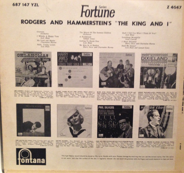 Rodgers & Hammerstein : The King & I (LP, Album, Mono)