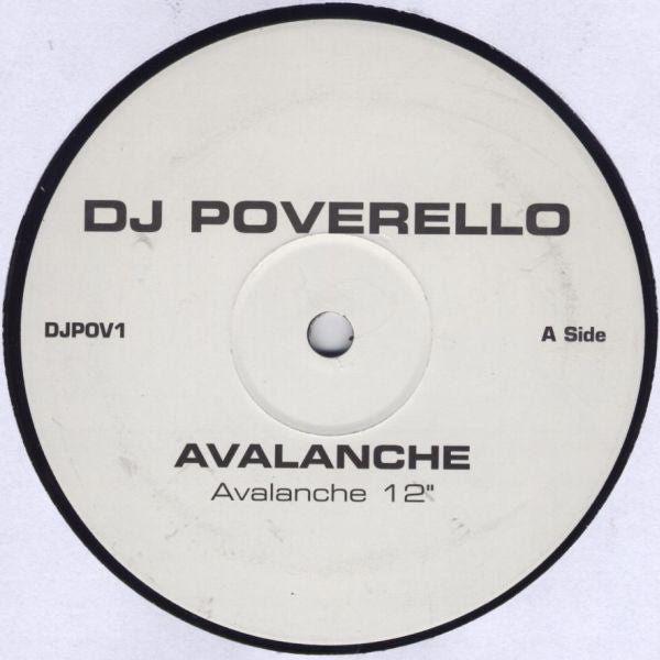 DJ Poverello : Avalanche (12")