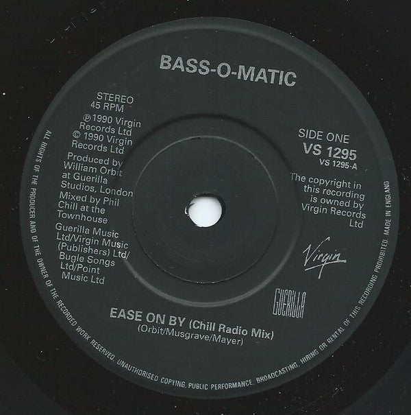 Bassomatic : Ease On By (7")