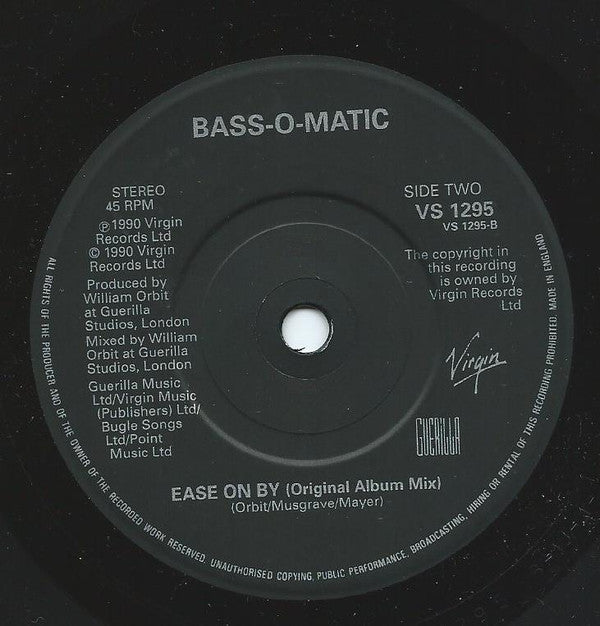 Bassomatic : Ease On By (7")