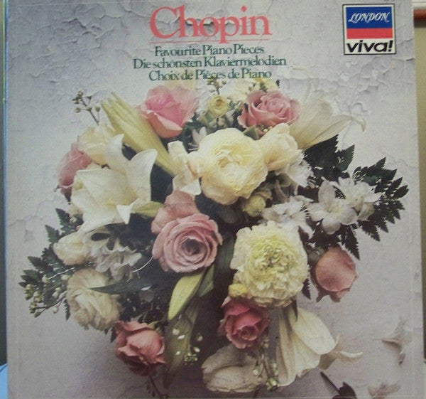 Frédéric Chopin : Favourite Piano Pieces = Die Schönsten Klaviermelodien = Choix De Pièces De Piano (LP, Comp)