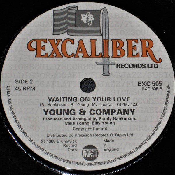 Young & Company : (Strut Your Stuff) Sexy Lady (7")