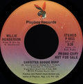 Willie Henderson : Gangster Boogie Bump (7", Mono, Promo)