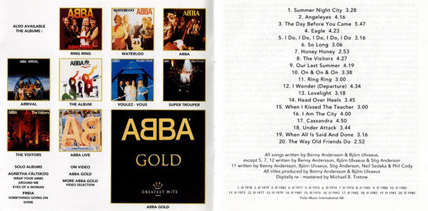 ABBA : More ABBA Gold (More ABBA Hits) (CD, Comp, RM)