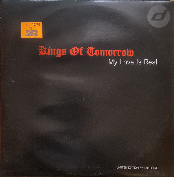 Kings Of Tomorrow : My Love Is Real (12", S/Sided, Ltd)