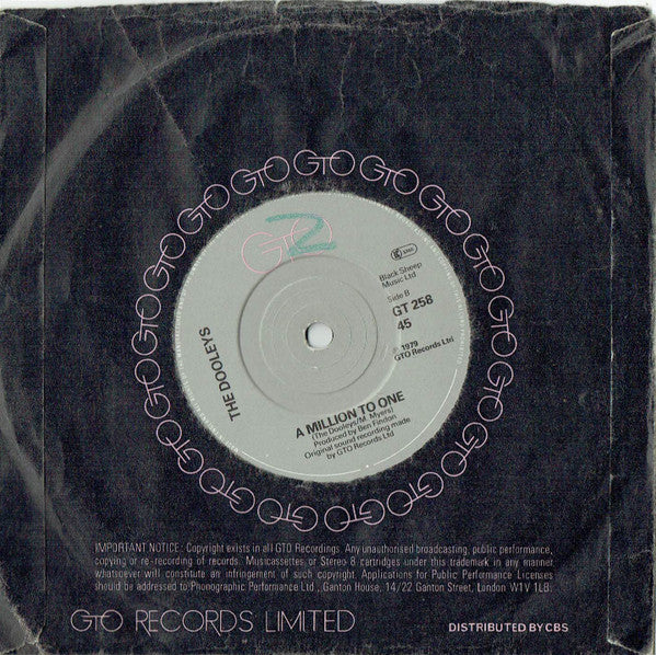 The Dooleys : The Chosen Few (7", Single, Pap)