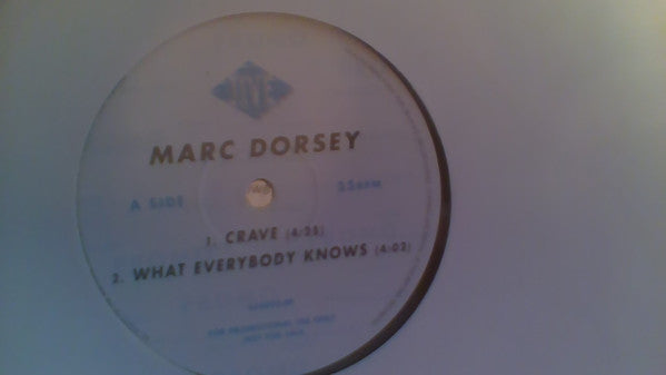 Marc Dorsey : Crave (12", Promo)