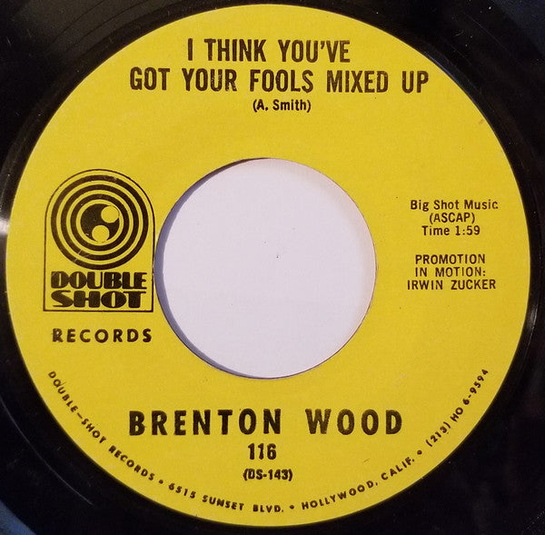 Brenton Wood : Gimme Little Sign (7", Single, Styrene, She)