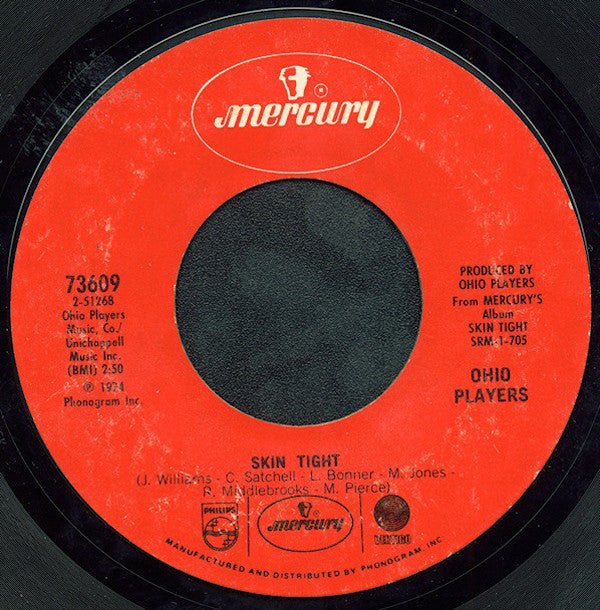 Ohio Players : Skin Tight  / Heaven Must Be Like This (7", Single, Styrene)
