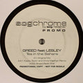 Greed (2) Feat. Lesley : Tea In The Sahara (12", Promo)