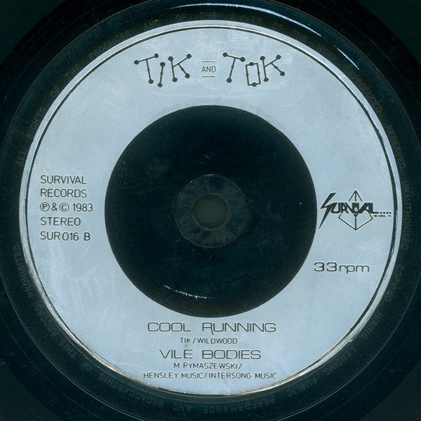 Tik & Tok : Cool Running (7", Single)