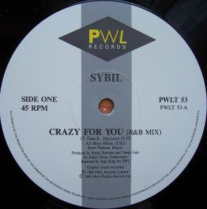 Sybil : Crazy For You (12", Single)