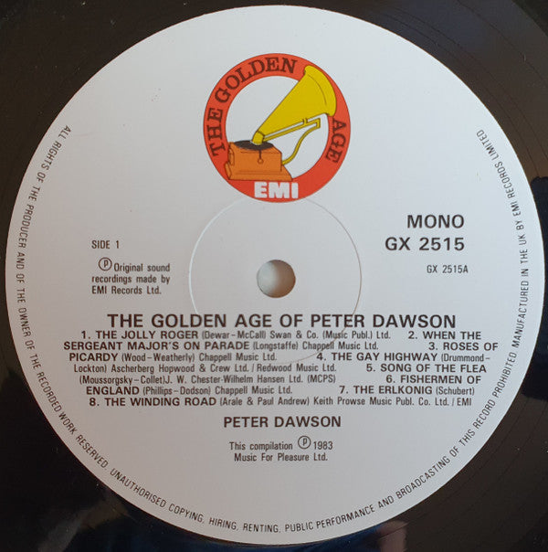 Peter Dawson : The Golden Age Of Peter Dawson (LP, Comp, Mono)