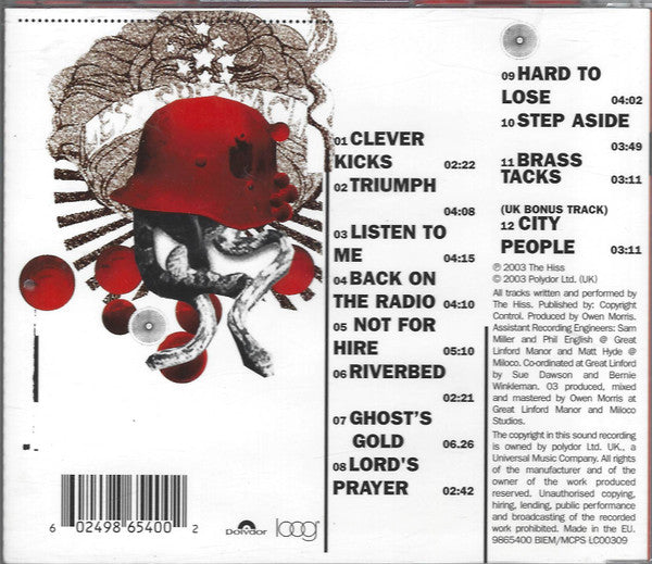 The Hiss : Panic Movement (CD, Album)