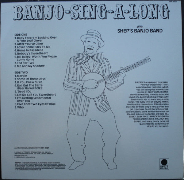 Sheps Banjo Boys : Banjo-Sing-A-Long  (LP)