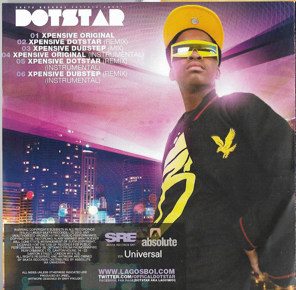 Dotstar : Xpensive (CDr)