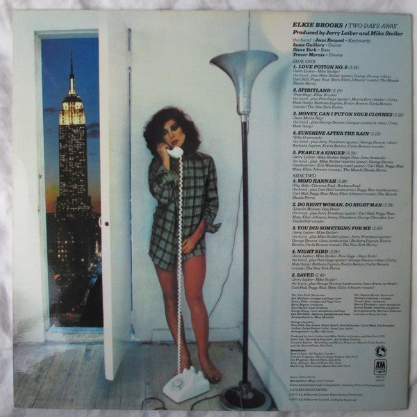 Elkie Brooks : Two Days Away (LP, Album)