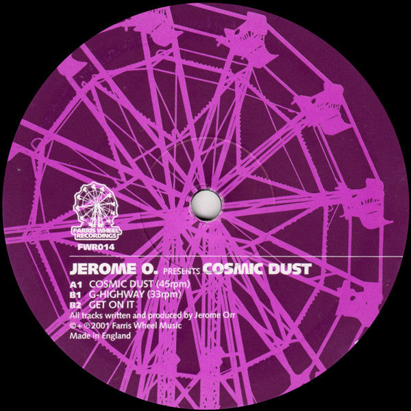 Jerome O : Cosmic Dust (12")