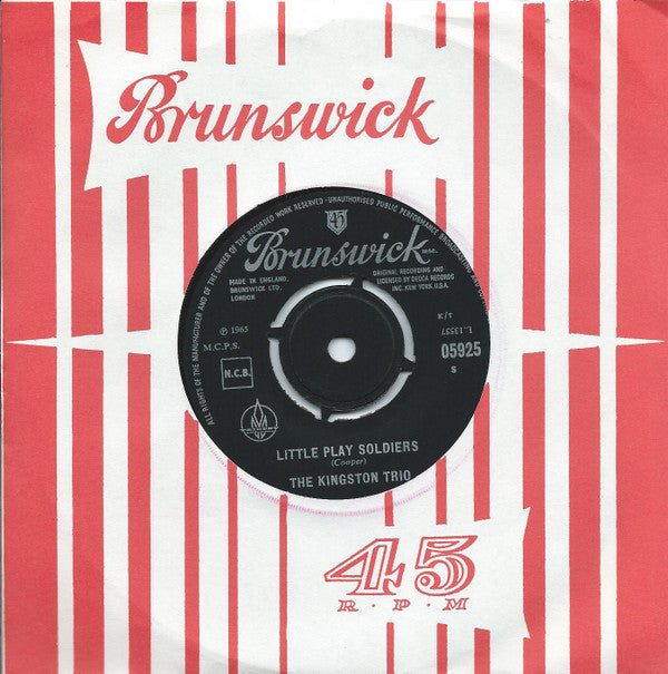 Kingston Trio : I'm Going Home / Little Play Soldiers (7", Single)