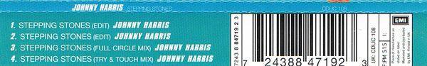 Johnny Harris : Stepping Stones (CD, Single)