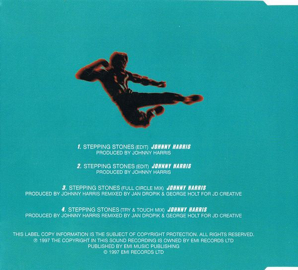 Johnny Harris : Stepping Stones (CD, Single)