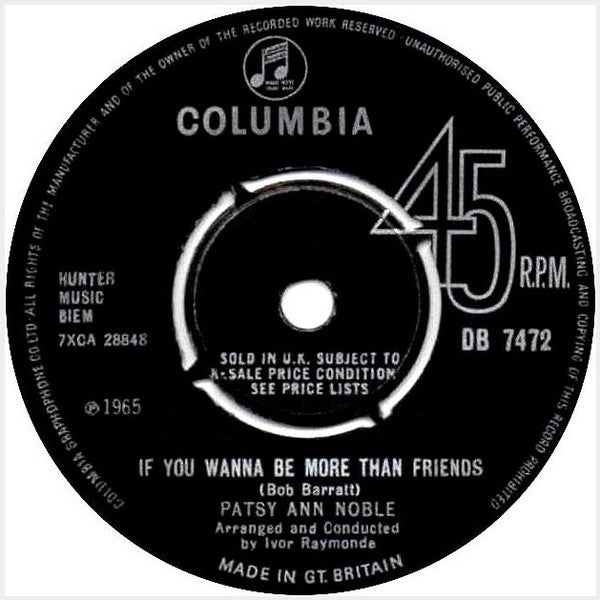 Patsy Ann Noble : Then You Can Tell Me Goodbye (7", Single)