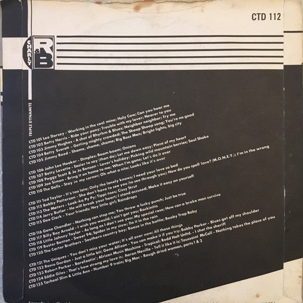 Bobby Patterson : She Don't Have To See You (To See Through You) / How Do You Spell Love? (M.O.N.E.Y.) / I'm In The Wrong (7", Comp, Mono)