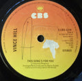 Vince Hill : This Song's For You (7", Single)