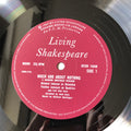 William Shakespeare : Living Shakespeare: Much Ado About Nothing (LP, Mono)