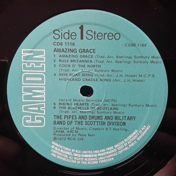 The Scottish Division : Amazing Grace (LP)