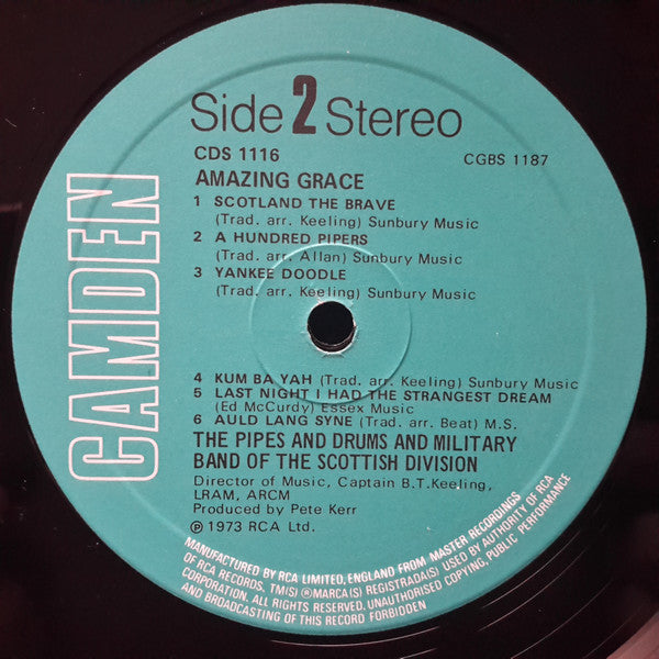The Scottish Division : Amazing Grace (LP)