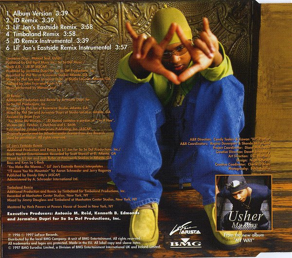 Usher : You Make Me Wanna... (CD, Single)