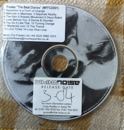Freaks : The Beat Diaries (CDr, Album, Promo)