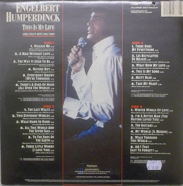 Engelbert Humperdinck : This Is My Life (Greatest Hits 1967-1969) (2xLP, Comp, Gat)