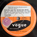 Kid Ory And His Creole Jazz Band : Tiger Rag / Eh, La-Bas! (Shellac, 10")