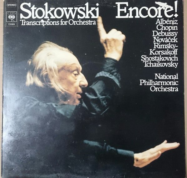 Leopold Stokowski, National Philharmonic Orchestra : Encore! (LP)