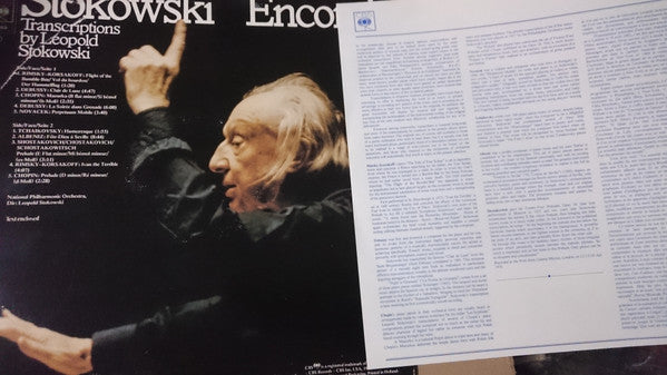 Leopold Stokowski, National Philharmonic Orchestra : Encore! (LP)