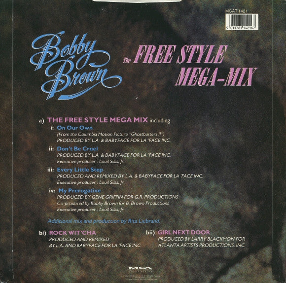 Bobby Brown : The Free Style Mega-Mix (12")