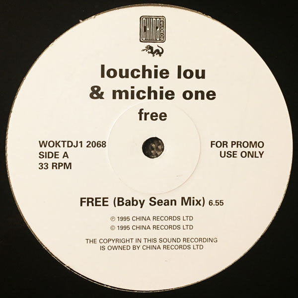 Louchie Lou & Michie One : Free (12", Promo)
