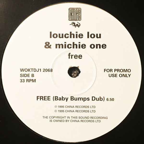 Louchie Lou & Michie One : Free (12", Promo)