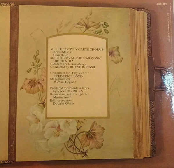 D'Oyly Carte Opera Company : Trial By Jury 1875-1975 Centenary Recording (LP, RE, Gat)