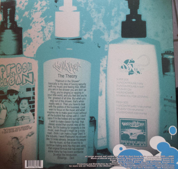 Dent (4) : Platinum In The Shower (12", EP)