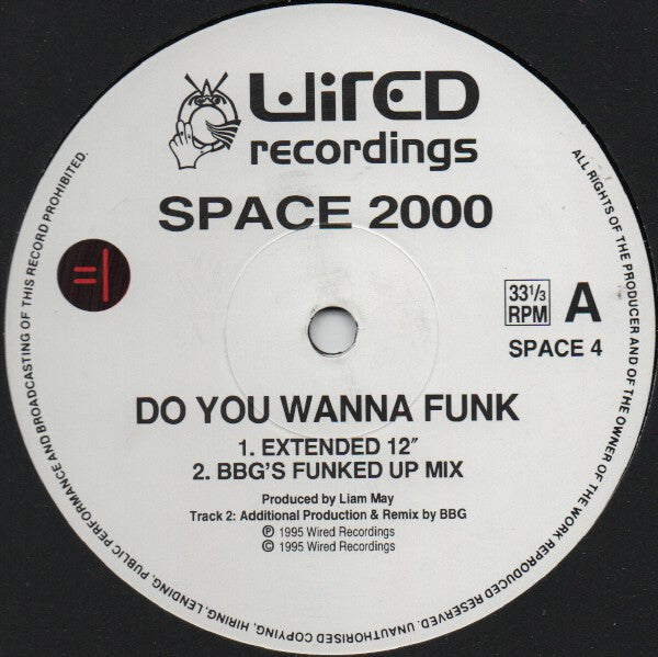 Space 2000 : Do U Wanna Funk ?  (2x12")