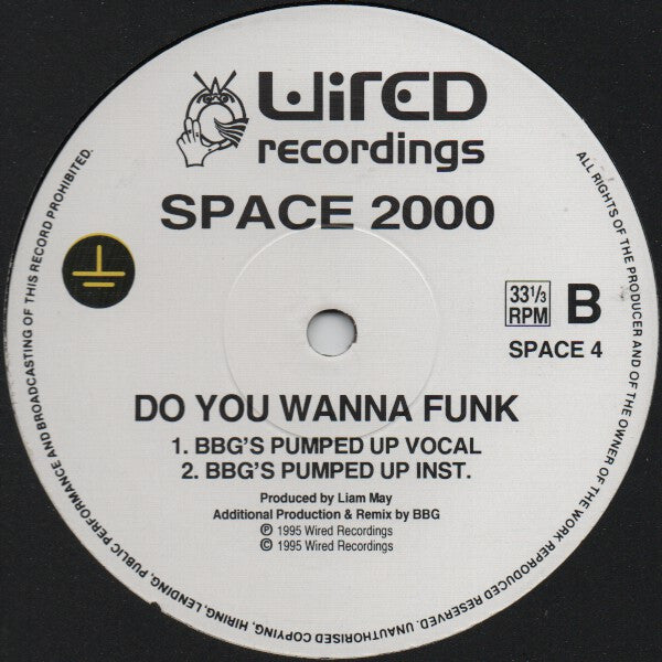 Space 2000 : Do U Wanna Funk ?  (2x12")