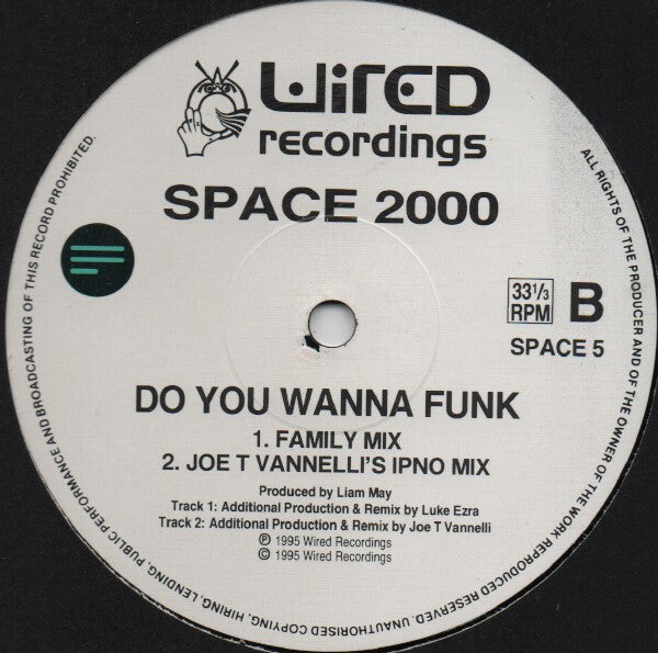 Space 2000 : Do U Wanna Funk ?  (2x12")