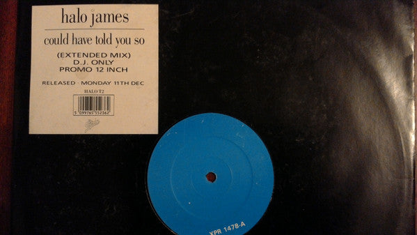 Halo James : Could Have Told You So (12", Promo)
