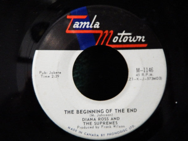 The Supremes : The Composer (7", Single, Mono)